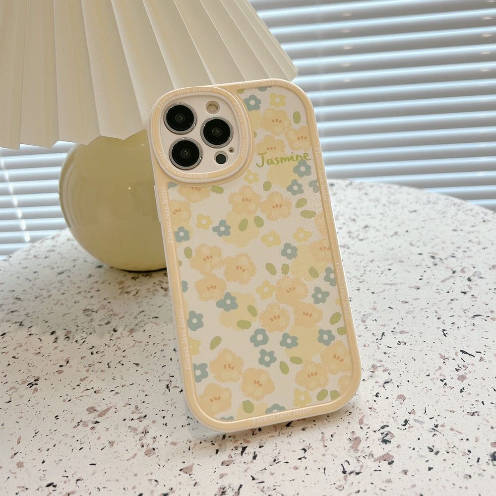 For iPhone 13 Pro Max 12 11 XS XR 6 7 8 Luxury Vintage Square