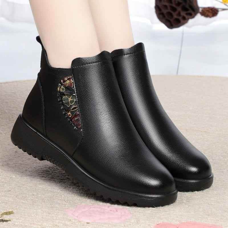 Ladies short clearance boots