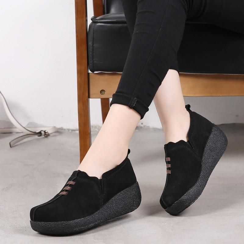 Business Casual Women's Shoes Comfortable Loafers Elegant Flat BQ