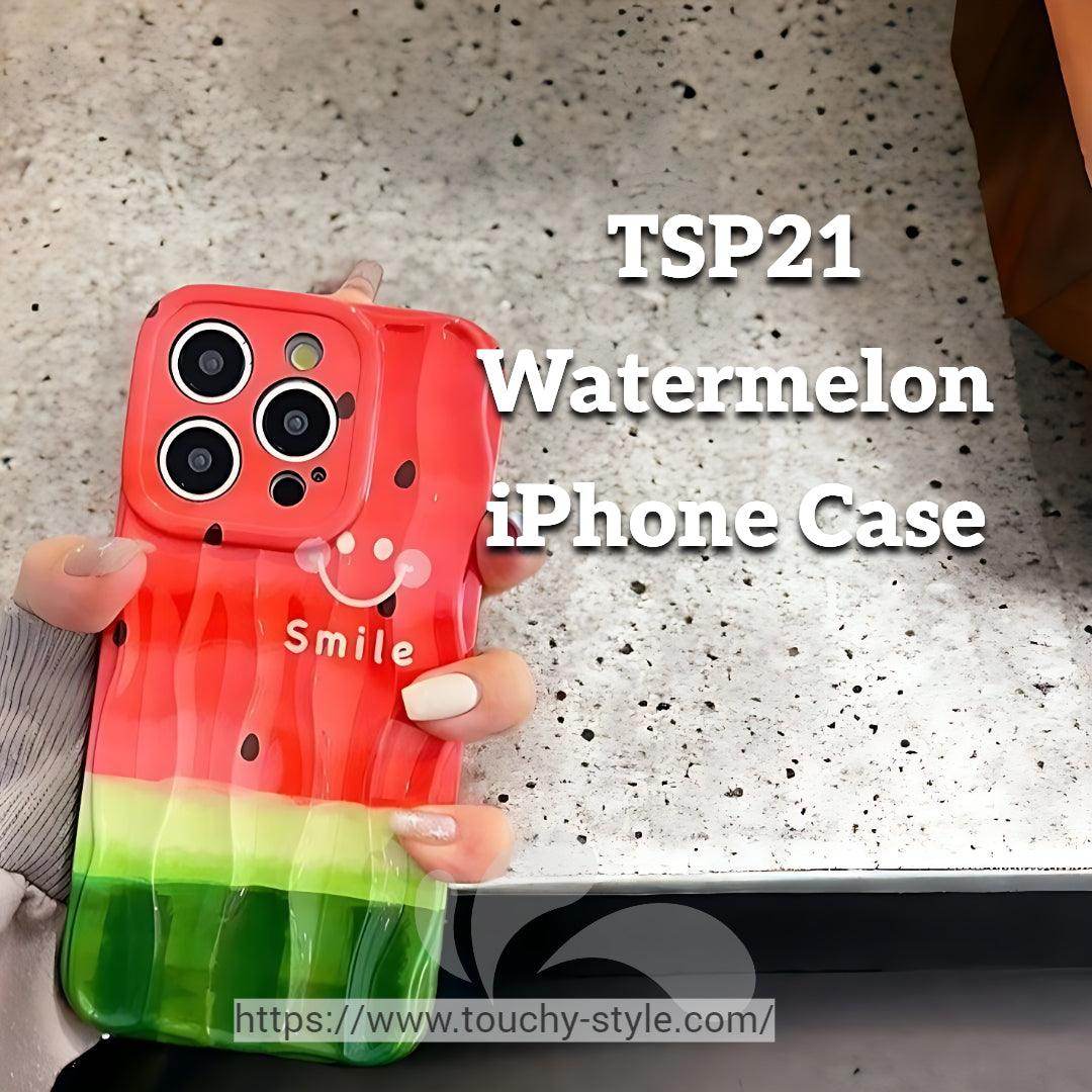 Elevate Your Summer Look with TSP21 Watermelon Smile iPhone Cases - Touchy Style