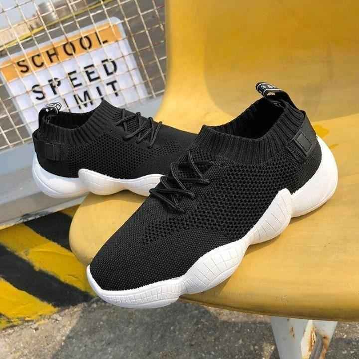 ⭕️ Casual Shoes Sneakers Women Summer Breathable Sock Casual Shoes Walking Mesh Flat Female Spor