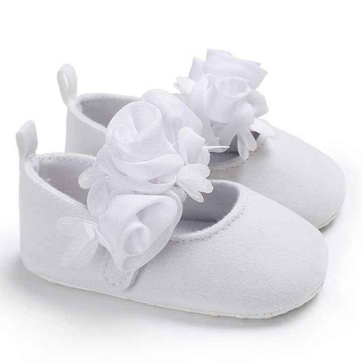 😍 Infant Solid Flower White...