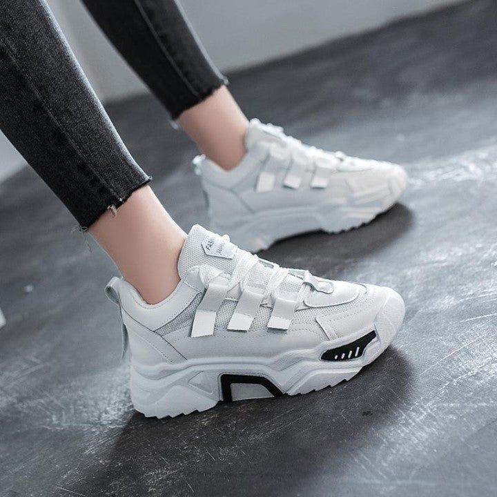 💎 Women's Casual Shoes White Comfortable Vulcanized Flat Sneakers 💎<br />
starting at $45.67 < - Touchy Style