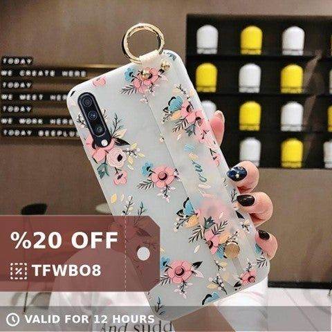 😍 Wrist Strap Phone Case... - Touchy Style