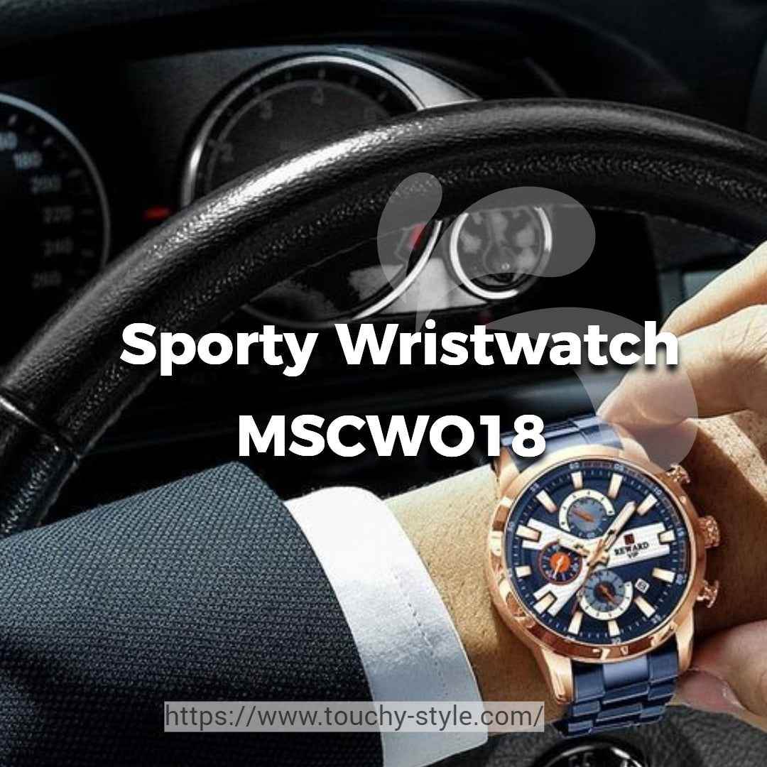 Elevate Your Style with the Perfect Accessory: The Sporty Wristwatch MSCWO18 - Touchy Style