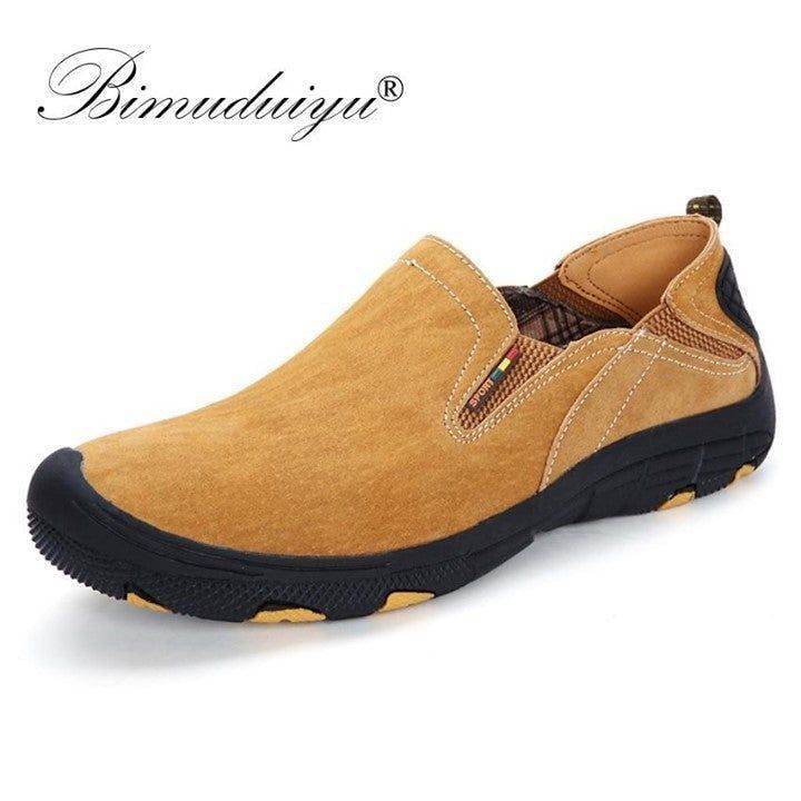 Stay Comfortable and Stylish with These Summer Leather Men's Casual Shoes - Touchy Style