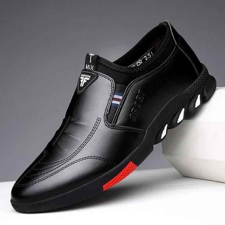 🔥 Men's Casual Shoes Leather 2021 Business Soft-Soled Non-Slip Breathable Footwear . | $29.99 <br - Touchy Style