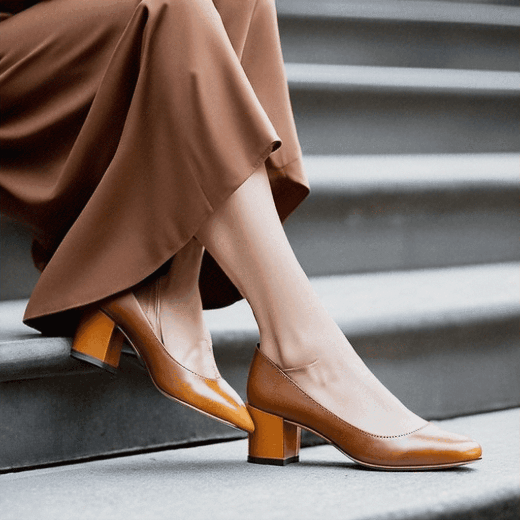 Stepping Up Your Style: Unexpected Shoe Colors for Brown Dresses - Touchy Style