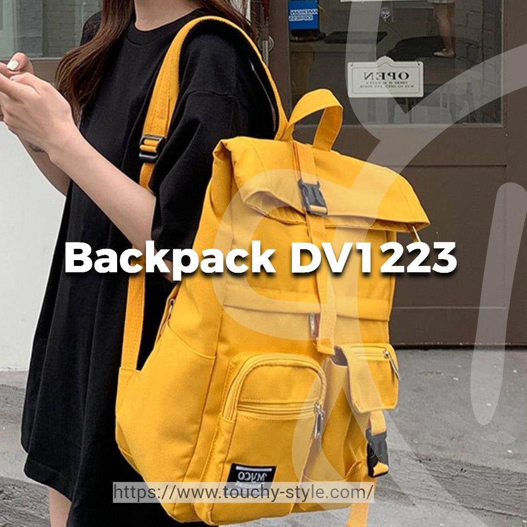 The Perfect Bag for Your Busy Lifestyle: Women's Cool Backpack DV1223 - Touchy Style