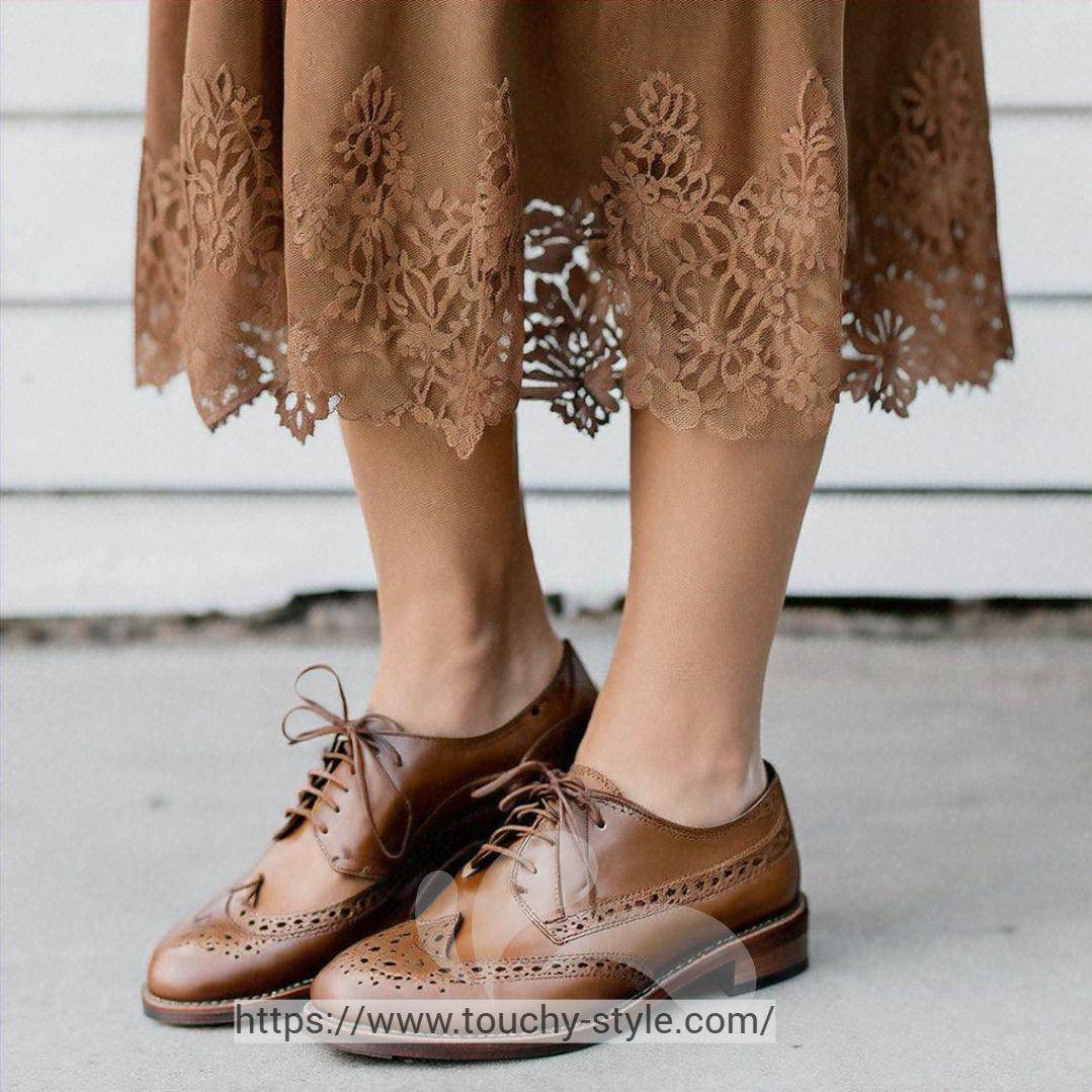 Mastering Monochromatic: A Guide to Pairing Brown Shoes with Brown Dresses - Touchy Style