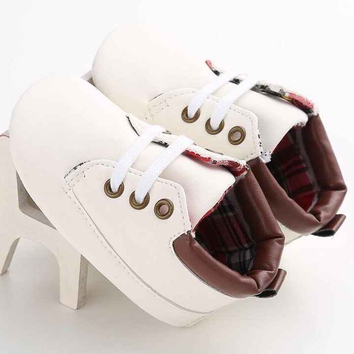 😍 Casual White PU Leather...