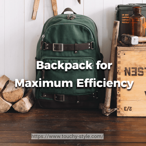 How to Organize Your Backpack for Maximum Efficiency - Touchy Style