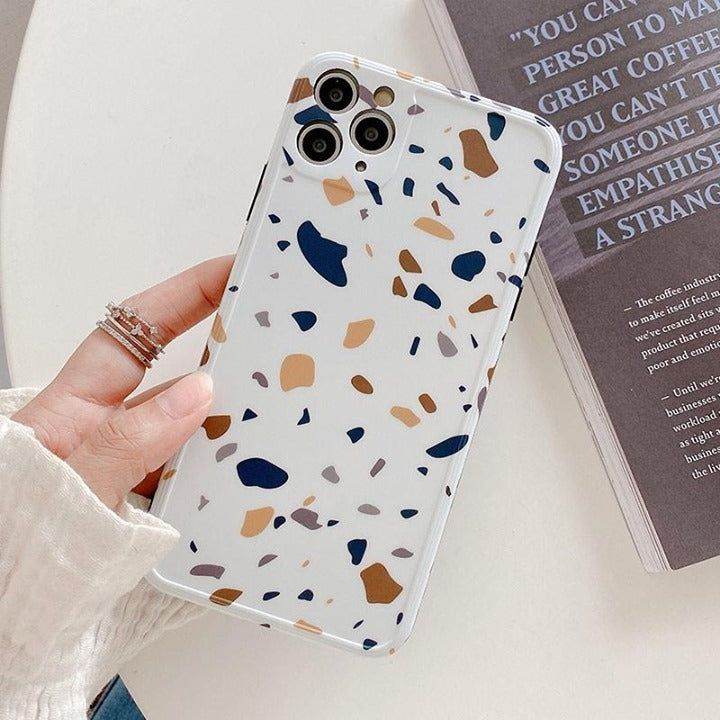 Stylish and Protective Marble Stone Pattern Phone Case for iPhone - Touchy Style