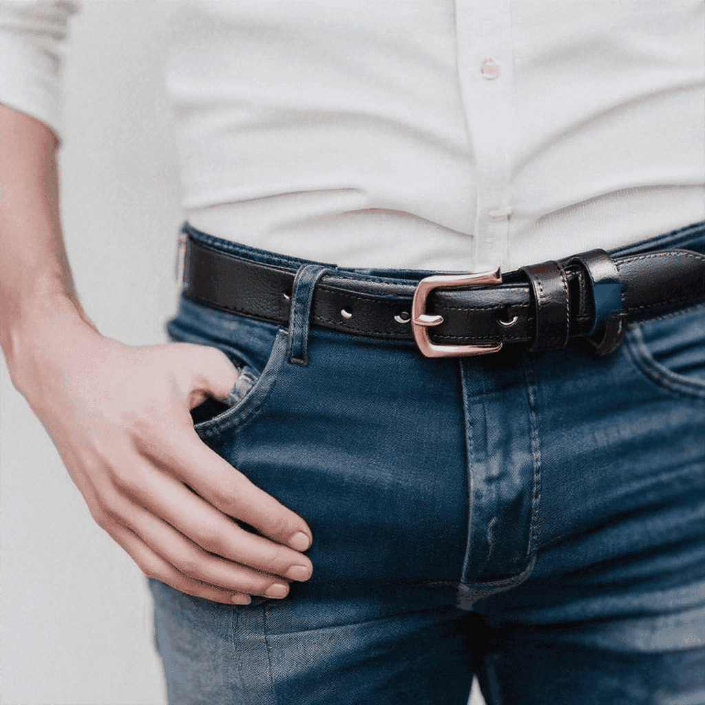 Skinny Belt, Big Mistake? Styling Tips to Avoid Looking Dated with a Narrow Belt - Touchy Style