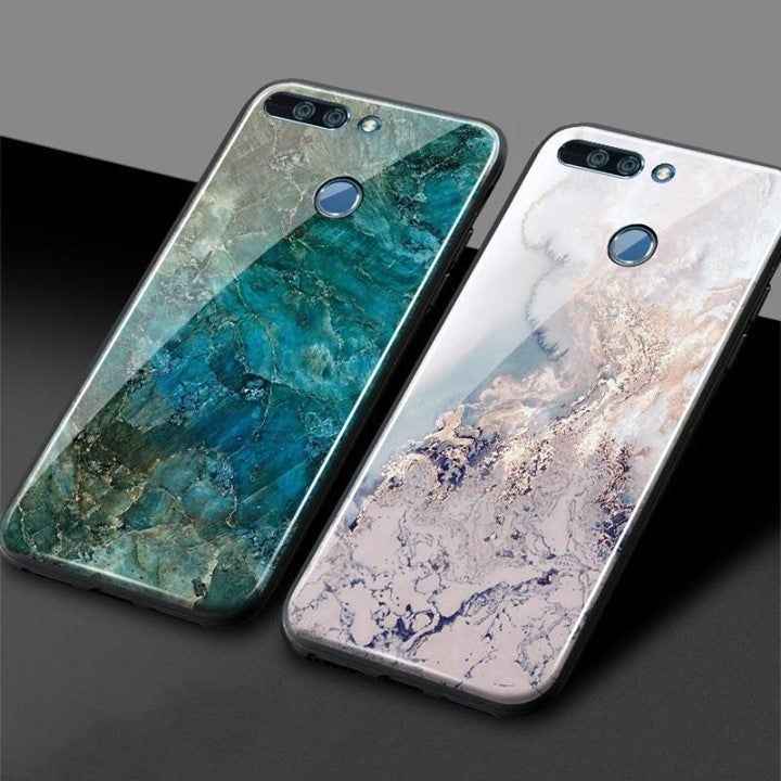 Marble Case For Huawei Honor 8x 9 lite 10 magic2 nova 2s 3 Mate 10 20 P20 P30 Pro