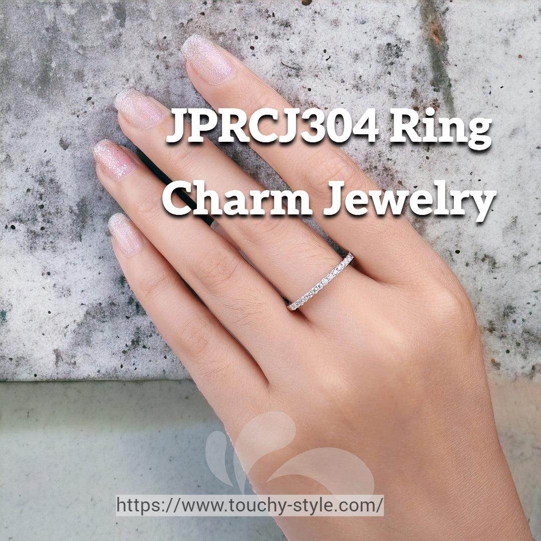 Elegance Personified: JPRCJ304 Finger Ring Charm Jewelry in 925 Sterling Silver - Touchy Style