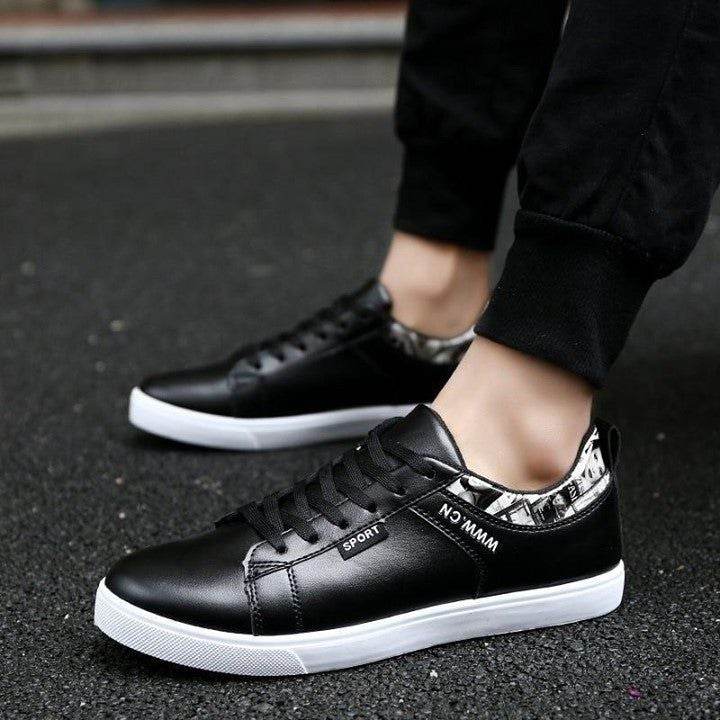 🔥 PU Lace-Up Flats Solid Black Men's Casual Shoes 🔥<br />
.<br />
⚡️ Link In The Bio<br /> - Touchy Style