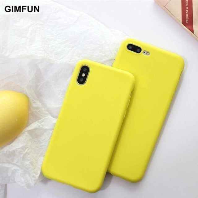 🔥 Yellow Candy Tpu Cute... - Touchy Style