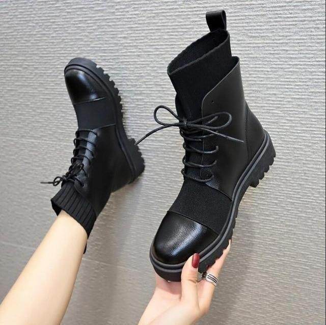 ✪ Women's Casual Shoes Flat Comfortable Black Ankle Boots ✪ <br />
.<br />
⚡️ Link In The Bi - Touchy Style