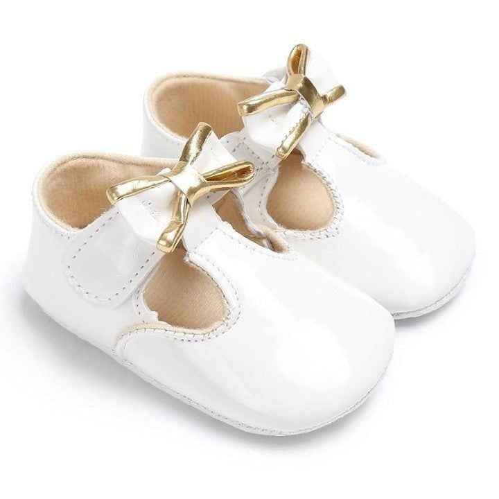 💎 Soft Bow-knot White Infant...