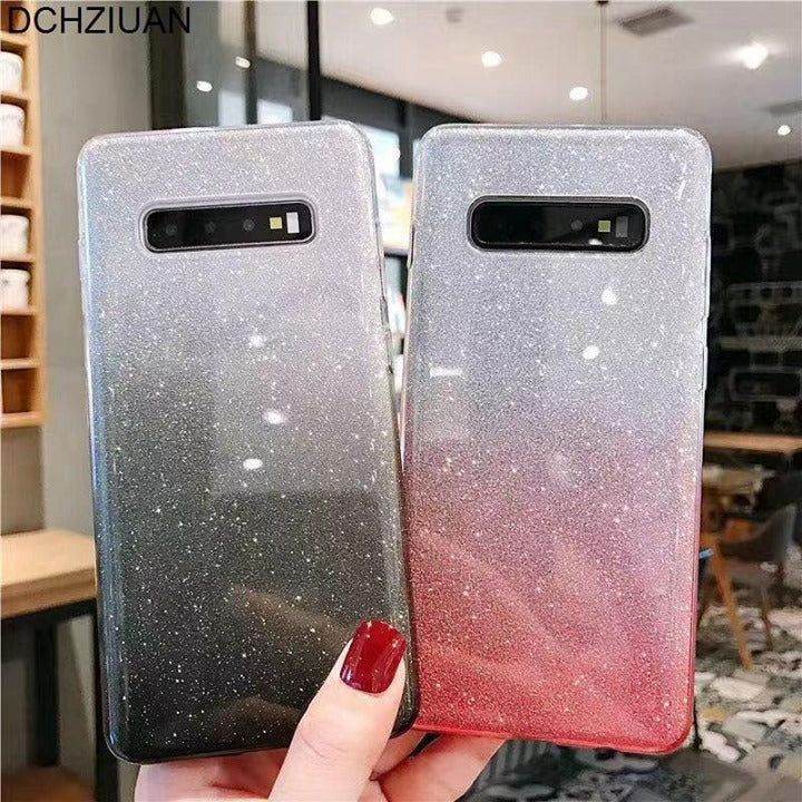 Colorful Bling Phone Case For Galaxy S8 S9 S10 Plus S10E Note 8 9 - Touchy Style