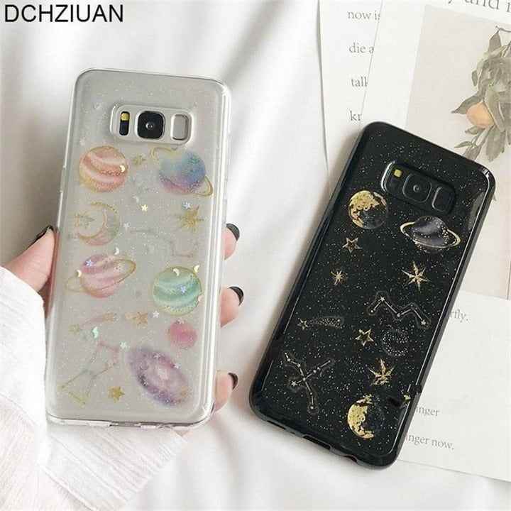 ⁌ DCHZIUAN Planet Stars Glitter... - Touchy Style