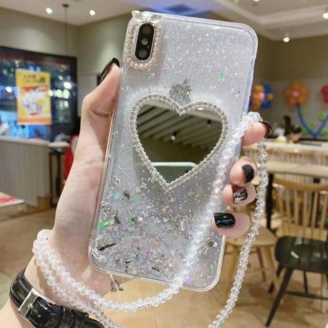 😍 Luxury glitter silver foil... - Touchy Style