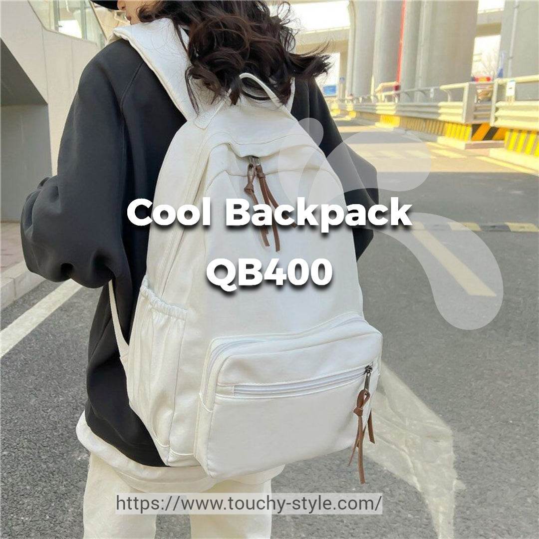 Fashionable Backpack for All Ages - Cool Backpack QB400 - Touchy Style