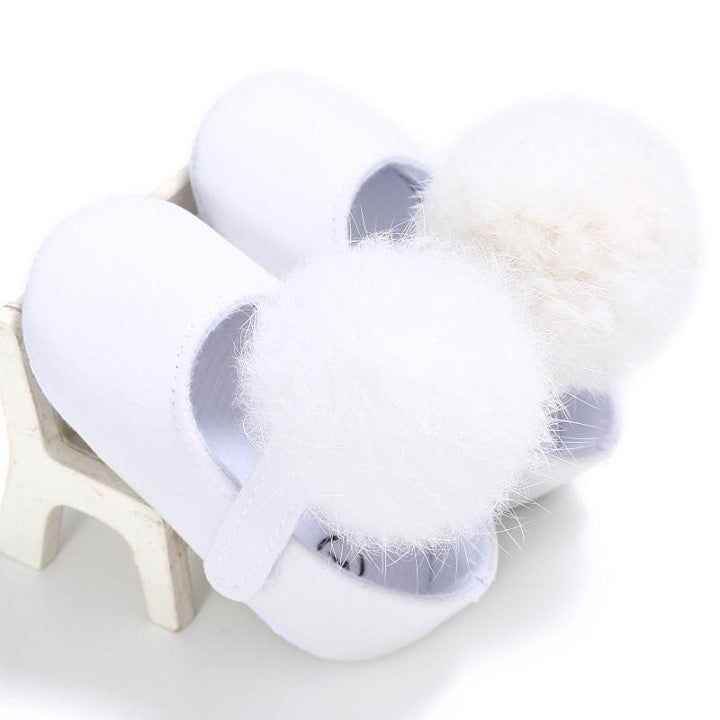 💎 Cotton White Fur-ball Solid... - Touchy Style