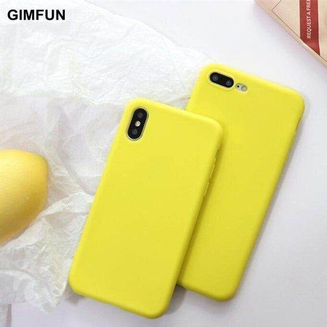 🔥 Yellow Candy Tpu Cute... - Touchy Style