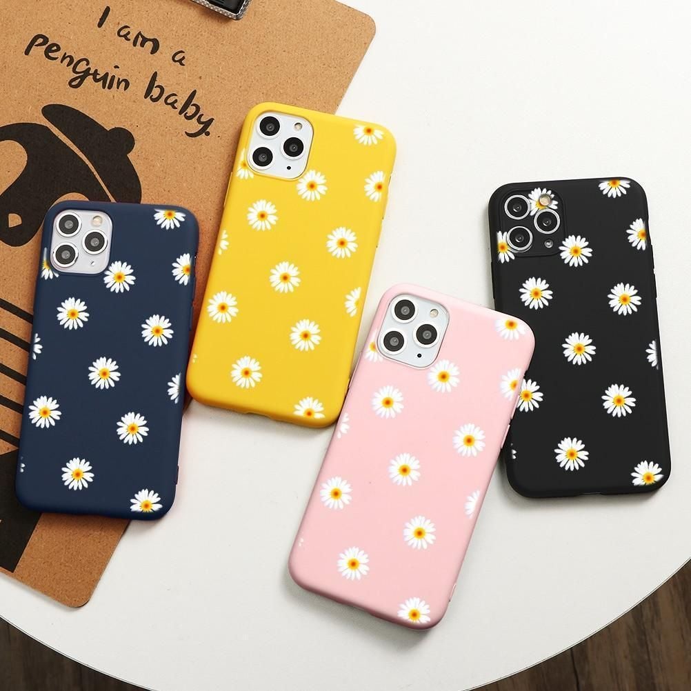 Cartoon Flowers Daisy iPhone Cute... - Touchy Style .