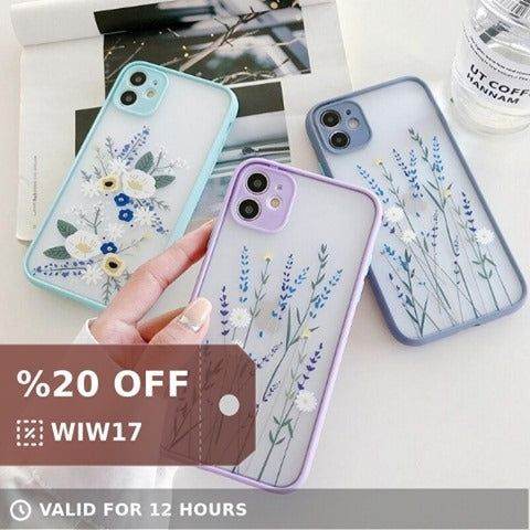 ⁌ Cute Flower Phone Case... - Touchy Style