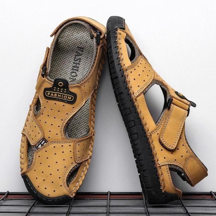 Comment this product 1-10 👇<br />
.<br />
.<br />
⭕️ Classic Leather Outdoor Sandals Sneakers - Touchy Style