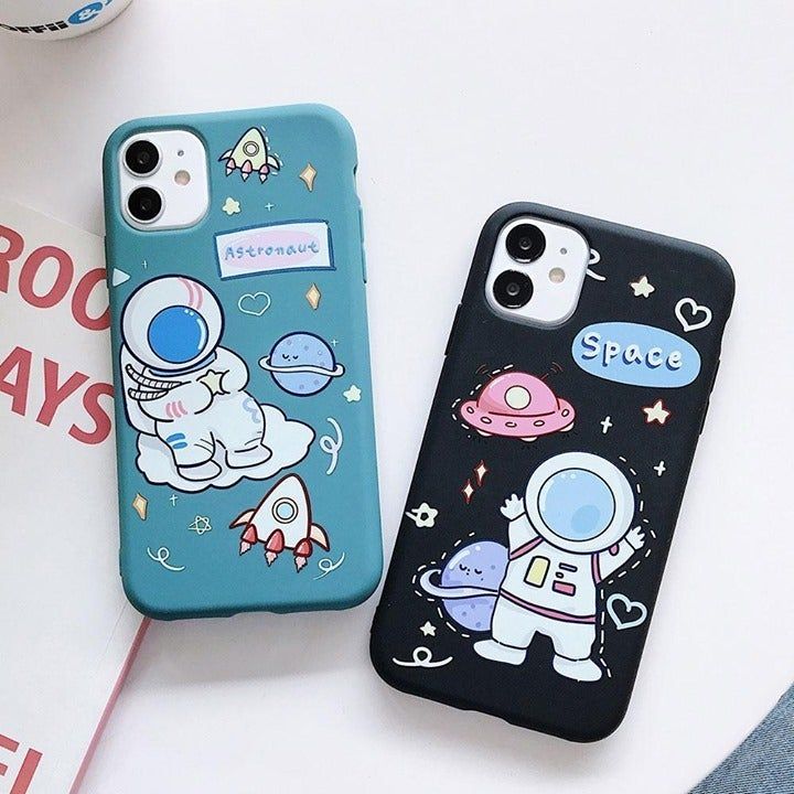 😍 Cute Cartoon Space Astronaut... - Touchy Style .