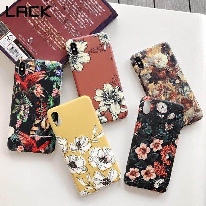 Flowers Cute Phone Cases For iPhone XR XS Max X 6 6S 7 8 Plus - Touchy Style