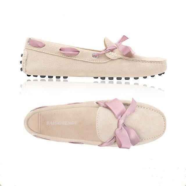 What do you think? 👍 or 👎<br />
.<br />
.<br />
⭕️ Women's Casual Shoes Leather Ribbon Loa