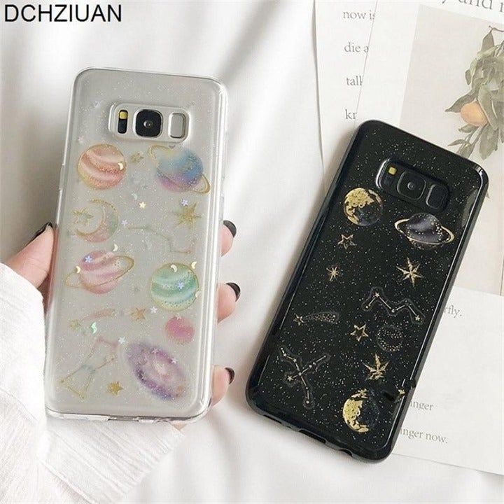 ⁌ DCHZIUAN Planet Stars Glitter... - Touchy Style .