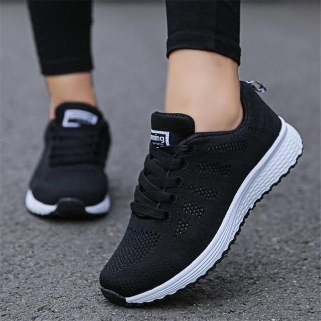 ? $32.99 | Flat Breathable Black Men's Women's Unisex Casual Shoes Lace-up Sneakers .<br />
<br / - Touchy Style .