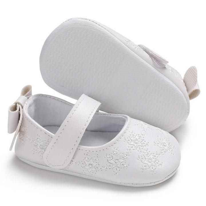 ? Casual White PU Flower Leather Girl Toddler Shoes Footwear .<br />
? For $14.99<br />
.< - Touchy Style