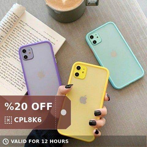 😍 Shockproof Candy Color Cute... - Touchy Style