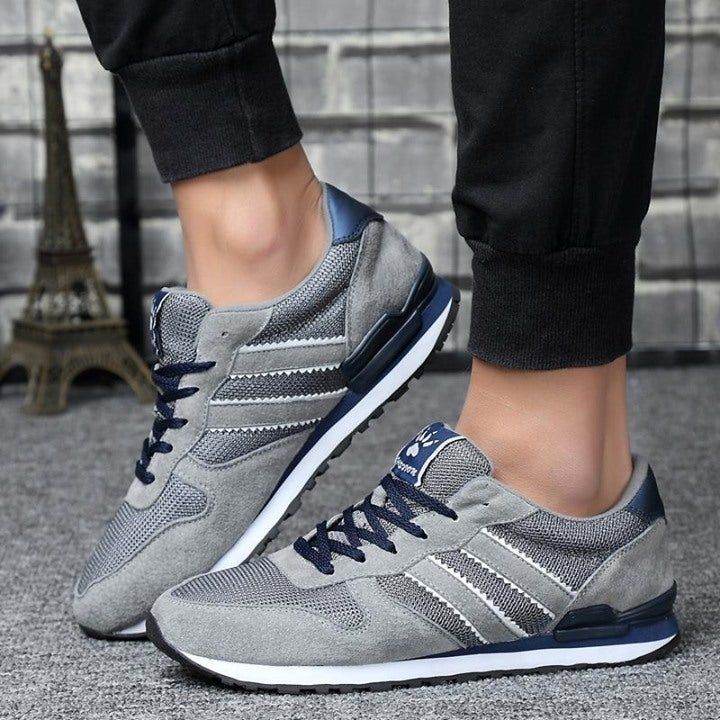 ⁌ Leather Breathable Outdoor Sneakers... - Touchy Style