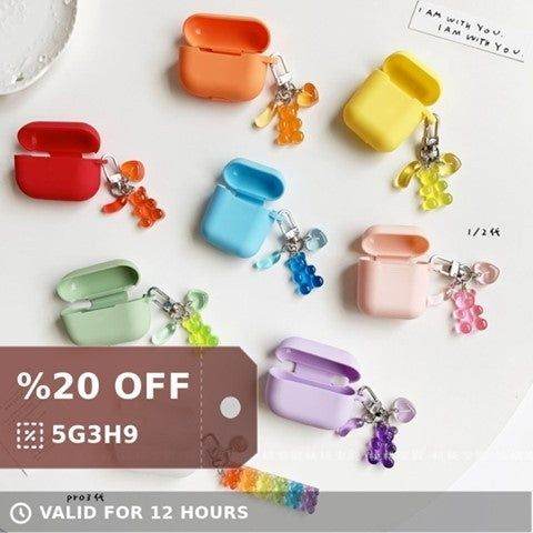 ✪ Candy Transparent Bear Silicone... - Touchy Style