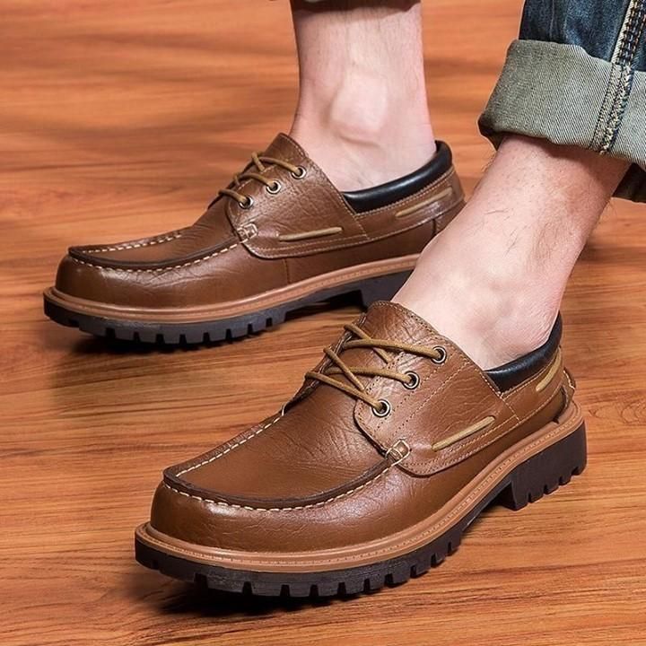 ? Men's Casual Shoes Fashion Comfortable Loafers Genuine Leather Footwear . | $54.99 <br />
<br / - Touchy Style .