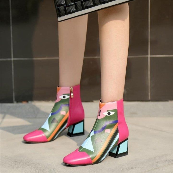 ⁌ Women's Casual Shoes Leather... - Touchy Style .