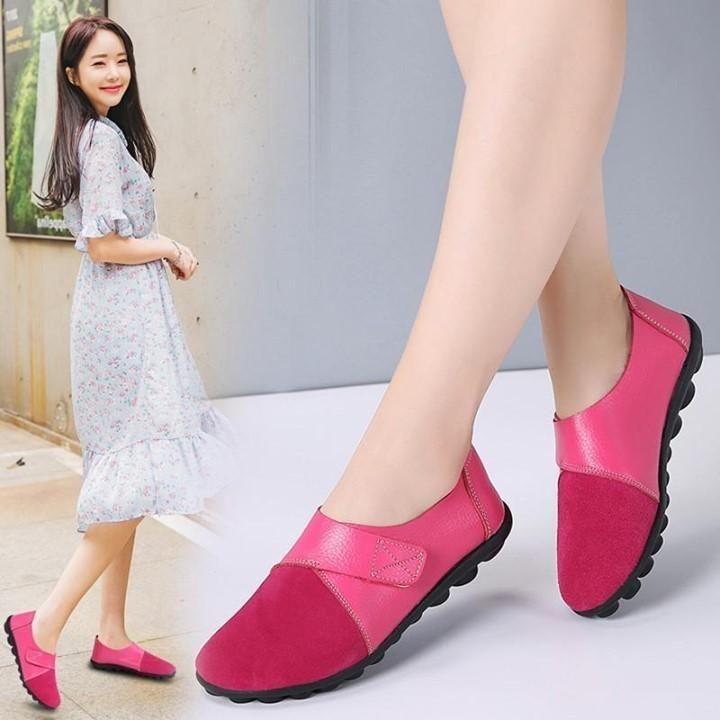 Write & comment this look 1-10 👇<br />
.<br />
.<br />
⭕️ Candy Ballet Flats Loafers Genuine - Touchy Style .