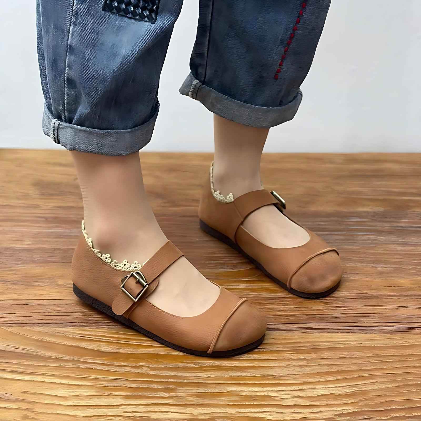 Flat Women's Casual Shoes - Touchy Style