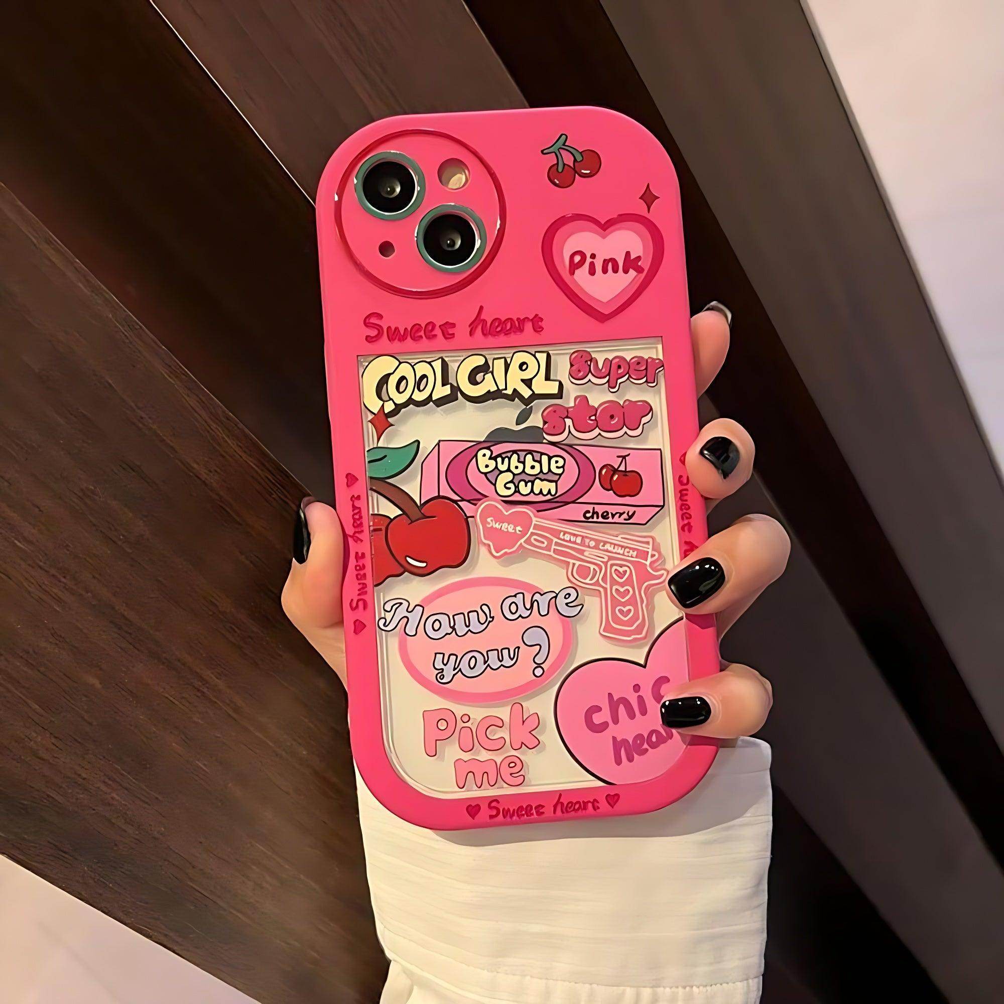 TPU Cute Phone Cases - Touchy Style