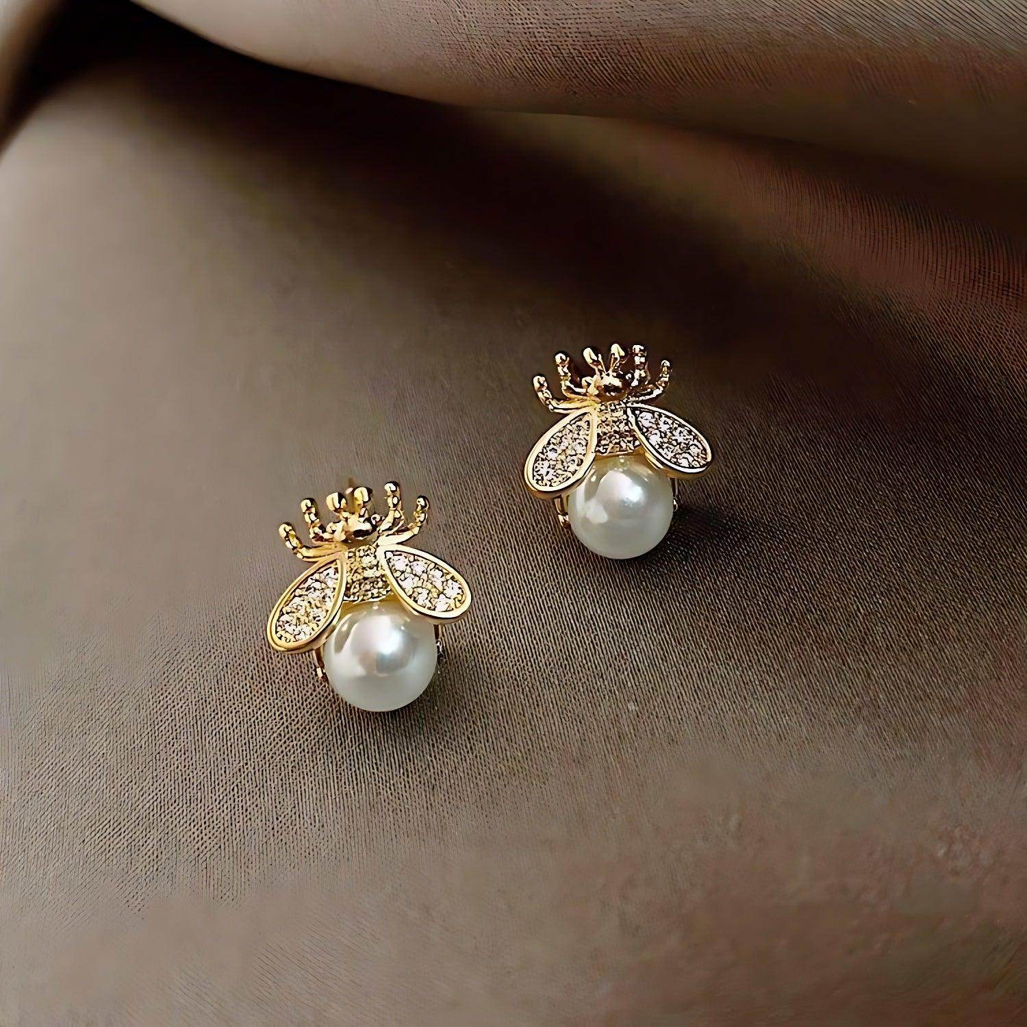 Pearl Earrings - Touchy Style