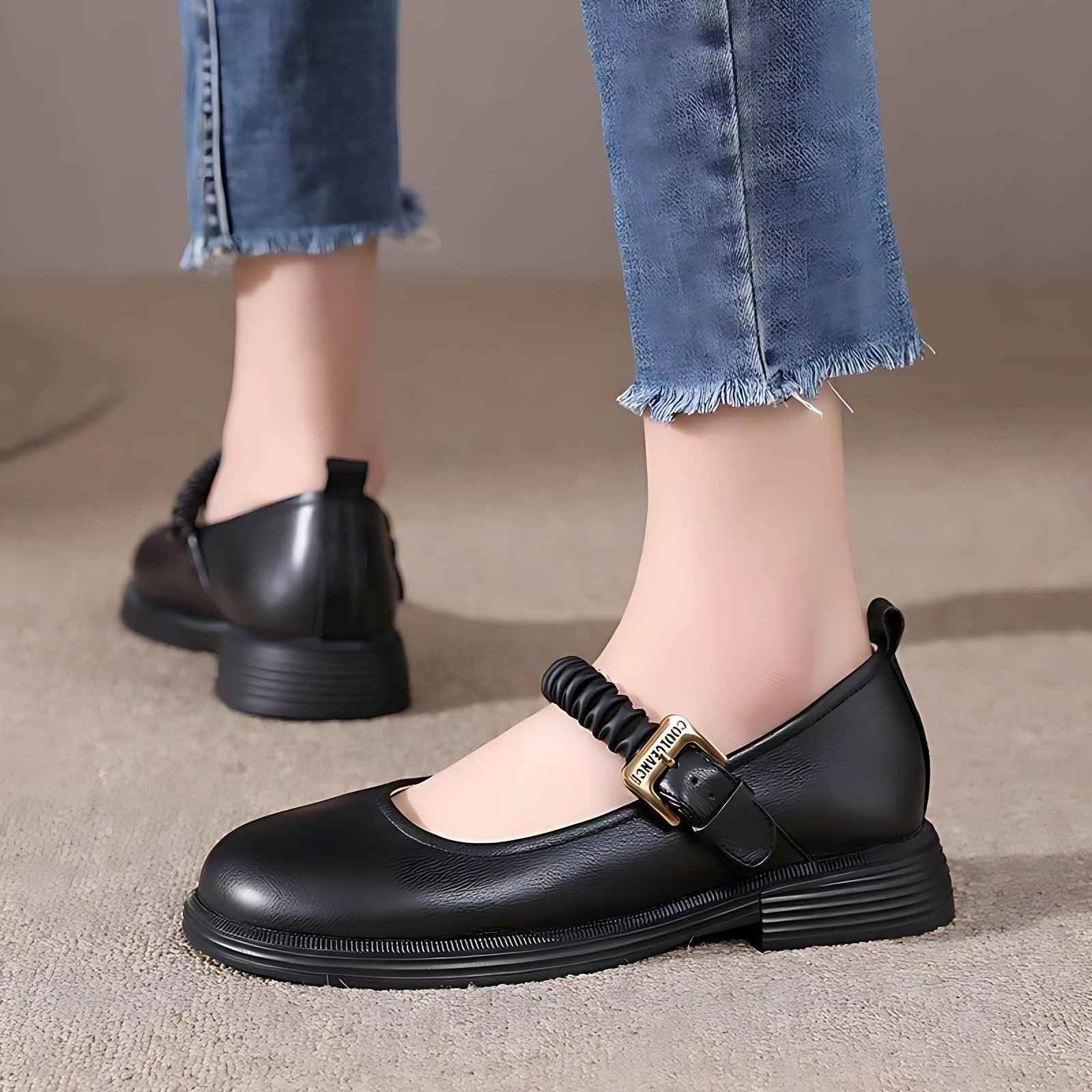 Women's Low Heel Casual Shoes - Touchy Style