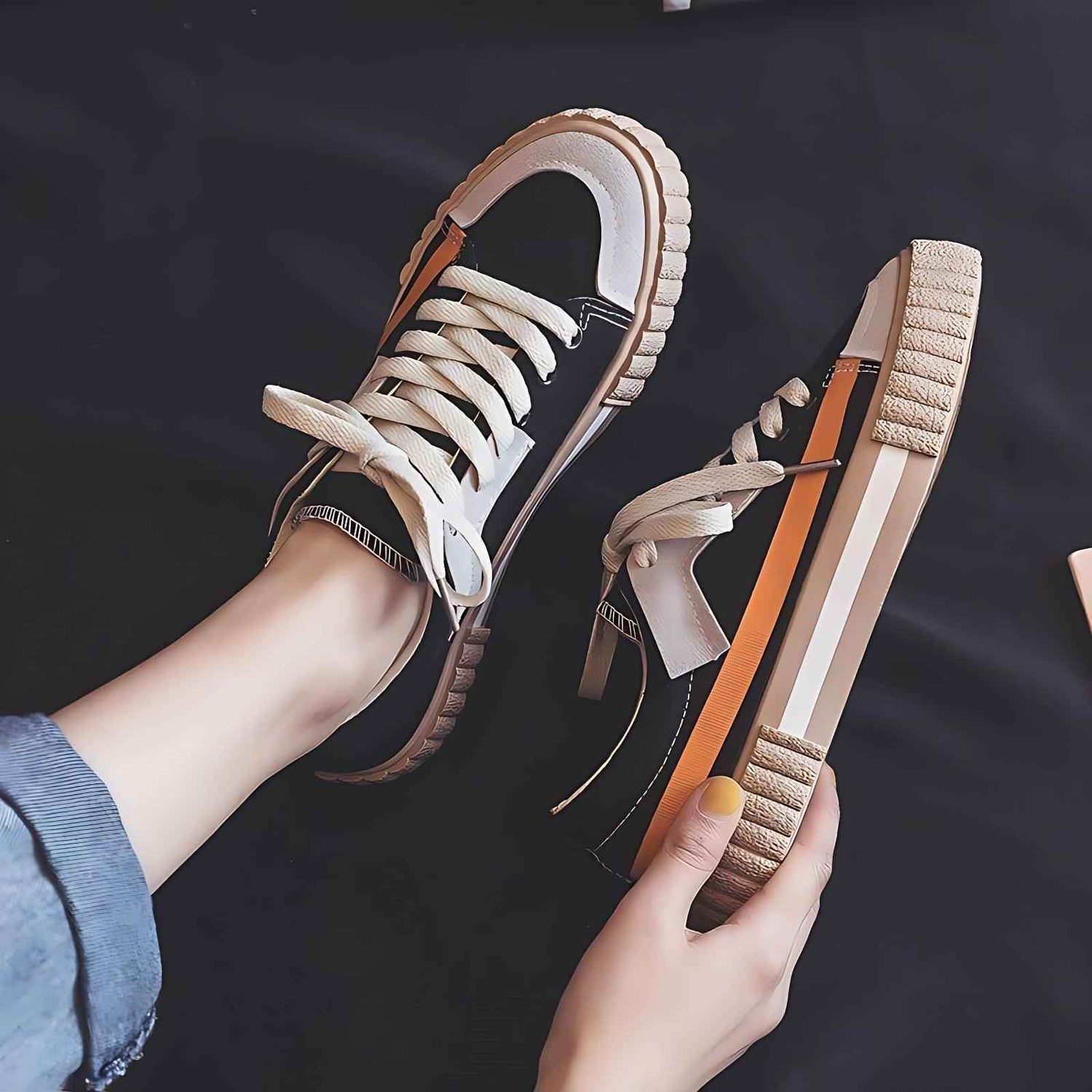 Canvas Sneakers - Touchy Style